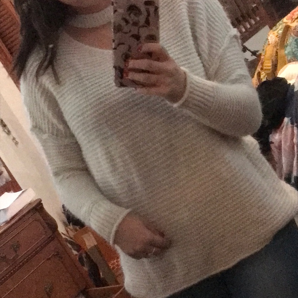 Mossimo choker neck sweater